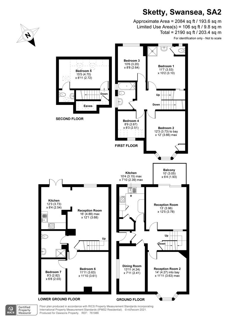 EPC for Glanmor Road, Sketty, Swansea